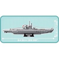 Cobi 4805 SMALL ARMY – II WW Nemecká ponorka U-Boot U-48, 800 k 3
