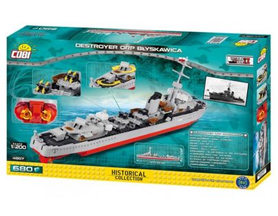 COBI 4807 II WW ORP Błyskawica, 1: 200, 670 k - Poškodený obal