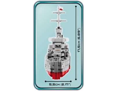 COBI 4807 II WW ORP Błyskawica, 1: 200, 670 k - Poškodený obal