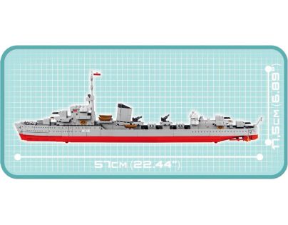 COBI 4807 II WW ORP Błyskawica, 1: 200, 670 k - Poškodený obal