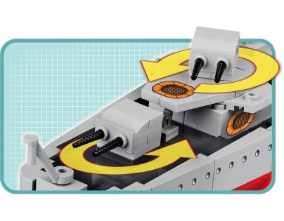 COBI 4807 II WW ORP Błyskawica, 1: 200, 670 k