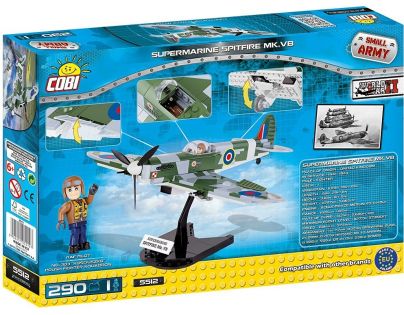 COBI 5512 SMALL ARMY Supermarine Spitfire Mk VB