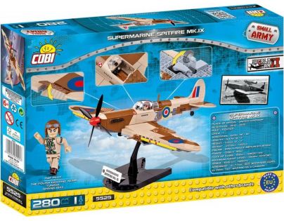Cobi 5525 SMALL ARMY Supermarine Spitfire Mk.IX 280 k 1 f