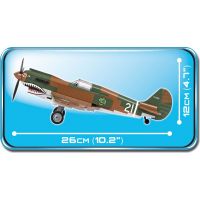 Cobi 5527 SMALL ARMY II WW Curtis P-40B Tomahawk 270 k 1 f 3