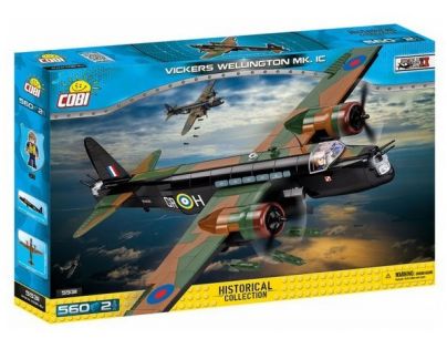 Cobi 5531 SMALL ARMY – II WW Vickers Wellington Mk I 550 k 2 f