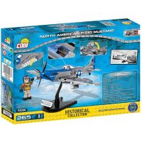 Cobi 5536 SMALL ARMY II WW North American P-51D Mustang 265 k 1 f 4