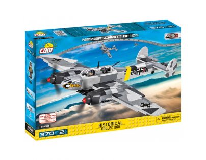Cobi 5538 SMALL ARMY – II WW Messerschmitt BF110, 370 k, 2 f