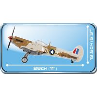 COBI 5546 II WW Supermarine Spitfire Hangár, 500 k, 3 f 3