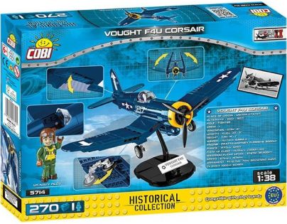 Cobi 5714  Malá armáda World War II F4U Corsair