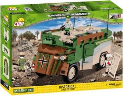 Cobi 2525 Malá armáda II. svetová vojna 2525 Rommelov Mammut