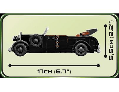 Cobi 2407 Malá armáda II. svetová vojna Nemecké vládne vozidlo 1938 Mercedes 770