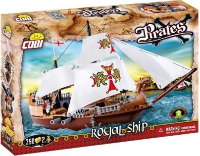 COBI 6018 PIRÁTI Kráľovská loď 350 k 2 f