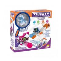 Cobi Teksta Micro-Pet Hrací set Robopes Modrá 2