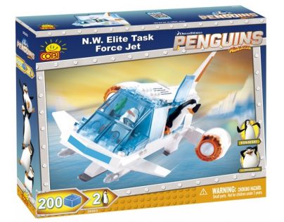 Cobi 26203 Tučňáci z Madagascaru Letadlo VTOL