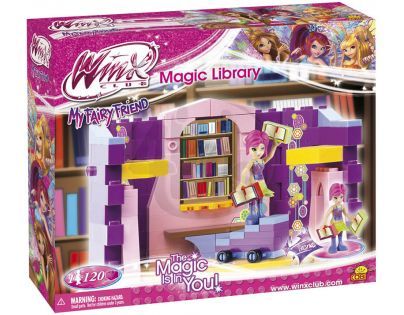 COBI 25121 - Winx - Kouzelná knihovna