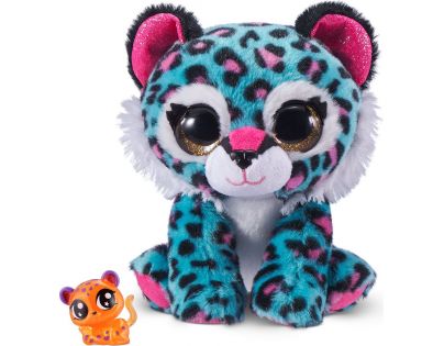 Zuru Coco Neon plyšové zvieratko s prekvapením Tygrík 24 cm