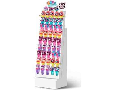 Zuru Coco Neon plyšové zvieratko s prekvapením Tygrík 24 cm