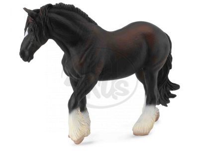 Mac Toys M1188582 - Shirský kůň - černý