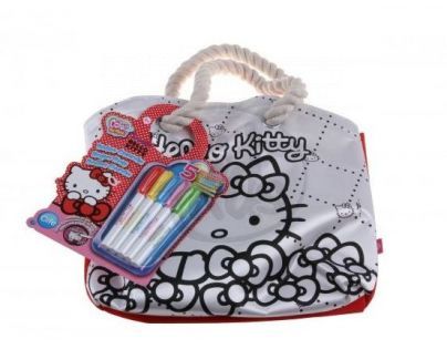 Color me mine kabelka s lanovým uchem Hello Kitty