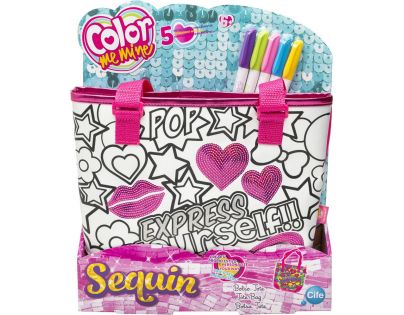 Color Me Mine Sequin Tote kabelka