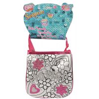 Color Me Mine Sequin Tote mini kabelka - Nápis Flower 2