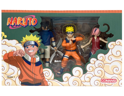 Comansi Naruto set 3 figúrky - Poškodený obal