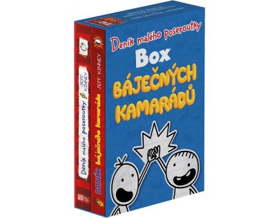 CooBoo Deník malého poseroutky Box báječných kamarádů CZ verzia
