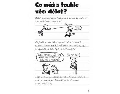 Cooboo Můj nový vlastní deník malého poseroutky CZ verzia