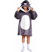 Cozy Noxxiez CH324 Koala hrejivá televízna mikinová deka s kapucňou pre deti 7 - 12 rokov