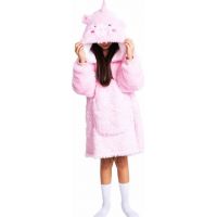 Cozy Noxxiez CH325 Jednorožec hrejivá televízna mikinová deka s kapucňou pre deti 7 - 12 rokov