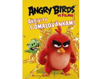 Cprees Angry Birds ve filmu Aktivity s omalovánkami od 4 let CZ verzia