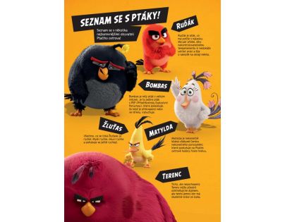 Angry Birds ve filmu - Aktivity se samolepkami kolektiv