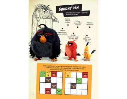 Angry Birds ve filmu - Aktivity se samolepkami kolektiv