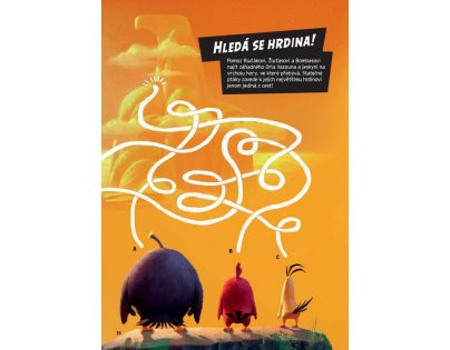Angry Birds ve filmu - Aktivity se samolepkami kolektiv