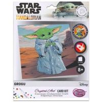 Craft Buddy Crystal Art Pohľadnice Baby Yoda 2