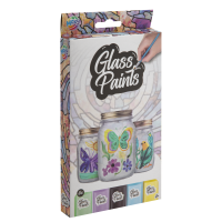 Craft Creative Farby na sklo + štetec 5x20 ml