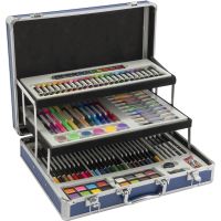 Craft Creative Maliarsky kufrík kovový rozkladací 140 ks