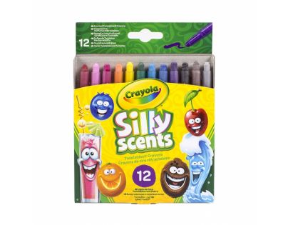 Crayola 12 voňavých mini twist voskoviek