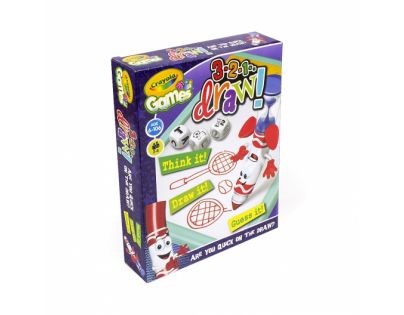 Crayola Hra 3-2-1 kreslíme