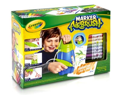 Crayola Marker Airbrush kreslící studio modré
