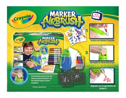 Crayola Marker Airbrush kreslící studio modré