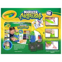 Crayola Marker Airbrush kreslící studio modré 2