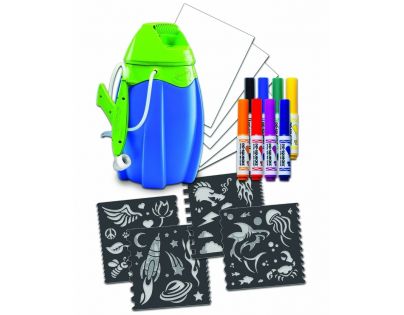 Crayola Marker Airbrush kreslící studio modré