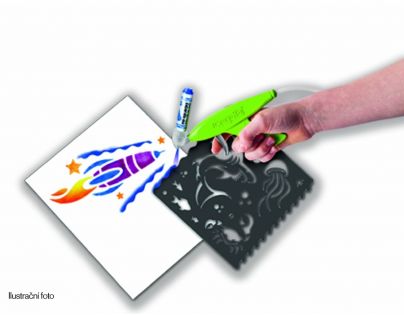 Crayola Marker Airbrush kreslící studio růžové