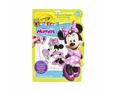 Omalovánky se samolepkami Minnie