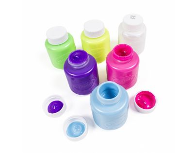 Crayola Neónové temperové farby 6 ks