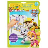 Crayola Paw patrol Omalovánky se samolepkami Tlapkové patroly Crayola Paw patrol Omalovánky se samolepkami Tlapkové patroly