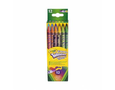 Crayola Skrutkovacie pastelky 12 ks
