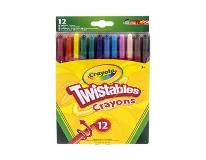 Crayola Voskovky twist 12 ks