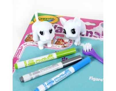 Crayola Washimals 3 fixy pejskové
